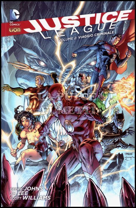 NEW 52 LIBRARY - JUSTICE LEAGUE # 2: VIAGGIO CRIMINALE